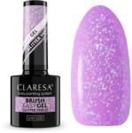 Claresa UV/LED Brush Easy Gel 5g - Glitter Violet