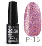 Profinails Platina Glimmer LED/UV lakkzselé 6gr P-15 (11777)