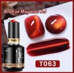 Born Pretty PRO UV/LED gél lakk 15 ml - T063 - Red Cat Magnetic Gel (60219-1)