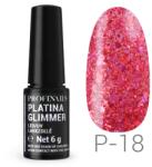 Profinails Platina Glimmer LED/UV lakkzselé 6gr P-18 (11780)