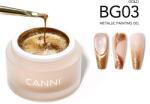 CANNI díszítő zselé - BG03 - 5in1 Metallic Painting Gel 10g - Gold (25101-3)