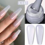 BORN PRETTY Pro UV/LED HEMA FREE gél lakk 15 ml - C147 - Milky Gray (59475-87)
