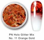 Palota Nails PN Holo glitter mix No. 11 Orange Gold
