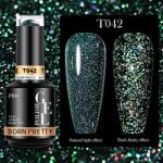 BORN PRETTY PRO UV/LED gél lakk 15 ml - T042 - Reflective Gel (59276-6)