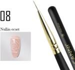 CANNI Prémium ecset No. 08 - Nullás Long ecset 9 mm (33111)