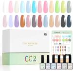 CANNI HEMA FREE UV/LED gél lakk szett (24db-os) No. CC2 (09CC2)