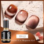BORN PRETTY PRO UV/LED gél lakk 15 ml - T012 - Amber Cat Eye (58742-6)