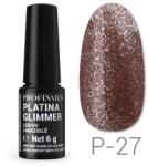 Profinails Platina Glimmer LED/UV lakkzselé 6gr P-27 (13065)