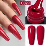 BORN PRETTY Pro UV/LED HEMA FREE gél lakk 15 ml - C029 - Ruby Slippers (58740-29)