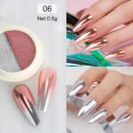Born Pretty Mirror Powder DOUBLE krómpor - No. 06 Rosegold