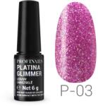 Profinails Platina Glimmer LED/UV lakkzselé 6gr P-03 (11049)