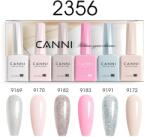 CANNI HEMA FREE UV/LED gél lakk szett 6x9ml - 2356 (1302k2)