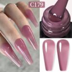 BORN PRETTY Pro UV/LED HEMA FREE gél lakk 15 ml - C179 - Jelly Purple (59475-119)