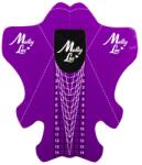 MollyLac Stiletto Long Spitz műkörömépítő sablon - 50 db