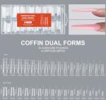 Palota Nails Sandwich Dual Form Tip - 256 db/box - Balerina / Coffin