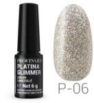Profinails Platina Glimmer LED/UV lakkzselé 6gr P-06 (11052)