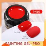 Born Pretty PRO Painting Gel 5 ml - PN10 - Red (60585-10)