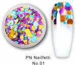Palota Nails PN Nailfetti - Konfetti Flitter - No. 01