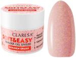 CLARESA Soft&Easy Builder Gél 12g - Golden Spark - palotanails
