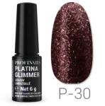 Profinails Platina Glimmer LED/UV lakkzselé 6gr P-30 (13068)