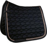 HKM Rosegold Glamour nyeregalátét - Póni - Ugró, fehér