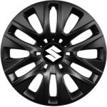 AutoHelix MSA Set 4 capace roti 16 inchi (R16) compatibile SUZUKI, Model 429 Black (Black429Suzuki)