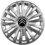 AutoHelix MSA Set 4 capace roti 15 inchi (R15) compatibile CITROEN C1, C2, C3, C4, C5, Jumpy, Nemo, Picasso, Model-313 (001029)