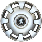 AutoHelix MSA Set 4 capace roti 14 inchi (R14) compatibile PEUGEOT 106, 107, 206, 207, 306, 307, 308, 406, 407, EXPERT, PARTNER, 3008, Model -206 (000981)