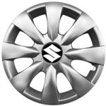 AutoHelix MSA Set 4 capace roti 15 inchi (R15) compatibile SUZUKI Vitara, Samurai, Swift, Ignis, Jimmy Model-316 (316Suzuki)