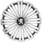 AutoHelix MSA Set 4 capace roti 16 inchi (R16) compatibile PEUGEOT 106, 107, 206, 207, 306, 307, 308, 406, 407, EXPERT, PARTNER, 3008, Model -422 (422peugeot)
