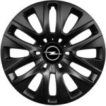 AutoHelix MSA Set 4 capace roti 16 inchi (R16) compatibile OPEL, Model 429 Black (Black429Opel)