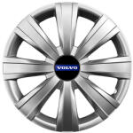 AutoHelix MSA Set 4 capace roti 15 inchi (R15) compatibile VOLVO S40, S40, S80, V40, V50, V60, Model-328 (000993)