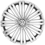 AutoHelix MSA Set 4 capace roti 16 inchi (R16) compatibile VW Volkswagen Golf 4, 5, 6, 7, Passat B5, B6, B7, B8, Jeta, Polo, Sharan, Tiguan, Touran, Touareg, Caddy, Bora, - Model 422 (422vw)