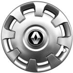 AutoHelix MSA Set 4 capace roti 14 inchi (R14) compatibile RENAULT Megane, Clio, Talisman, Espace, Kangoo, Laguna, Fluence, Captur, Scenic, Trafic, Twingo, Model - 206 (001054)