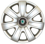 AutoHelix MSA Set 4 capace roti 14 inchi (R14) compatibile SKODA Fabia, Octavia I, II, III, Roomster, Felicia, Rapid, Superb, Yeti Model-224 (000856)