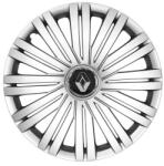 AutoHelix MSA Set 4 capace roti 15 inchi (R15) compatibile RENAULT Megane, Clio, Talisman, Espace, Kangoo, Laguna, Fluence, Captur, Scenic, Trafic, Twingo, Model - 339 (339renault)