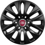 AutoHelix MSA Set 4 capace roti 16 inchi (R16) compatibile FIAT, Model 429 Black (Black429Fiat)
