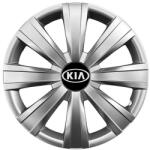 AutoHelix MSA Set 4 capace roti 15 inchi (R15) compatibile Kia, Model - 328 (328Kia)