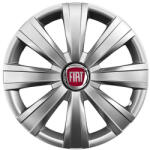 AutoHelix MSA Set 4 capace roti 15 inchi (R15) compatibile Fiat, Model - 328 (328Fiat)