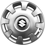 AutoHelix MSA Set 4 capace roti 15 inchi (R15) compatibile SUZUKI Vitara, Samurai, Swift, Ignis, Jimmy Model-303 (000895)