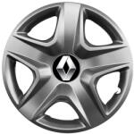 AutoHelix MSA Set 4 capace roti 15 inchi (R15) compatibile RENAULT Megane, Clio, Talisman, Espace, Kangoo, Laguna, Fluence, Captur, Scenic, Trafic, Twingo, Model - 340 (001039)