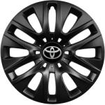 AutoHelix MSA Set 4 capace roti 16 inchi (R16) compatibile Toyota, Model 429 Black (Black429Toyota)