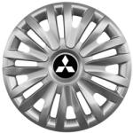AutoHelix MSA Set 4 capace roti 16 inchi (R16) compatibile Mitsubishi Asx, Colt, Carisma, Lancer, Eclipse, Model-412 (000948)