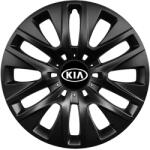 AutoHelix MSA Set 4 capace roti 16 inchi (R16) compatibile KIA, Model 429 Black (Black429Kia)