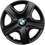 AutoHelix MSA Set 4 capace roti 16 inchi (R16) compatibile BMW, Model 418 Black (Black418BMW)