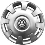 AutoHelix MSA Set 4 capace roti 14 inchi (R14) compatibile VW Volkswagen Golf 4, 5, 6, 7, Passat B5, B6, B7, B8, Jeta, Polo, Sharan, Tiguan, Touran, Touareg, Caddy, Bora, - Model 206 (000832)