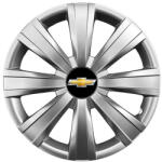 AutoHelix MSA Set 4 capace roti 15 inchi (R15) compatibile Chevrolet, Model - 328 (328Chevrolet)