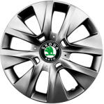 AutoHelix MSA Set 4 capace roti 14 inchi (R14) compatibile SKODA Fabia, Octavia I, II, III, Roomster, Felicia, Rapid, Superb, Yeti Model-225 (000857)