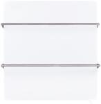 Teploceramic Llc SunWay SWGT-RA 400 W üveg infrapanel - törölközőszárító, fehér, beépített digitális termosztáttal 600 × 600 × 15 mm 1, 8-2, 1 A IP34 8 m2 / 20 m³