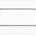 Teploceramic Llc TEPLOCeramic TCMT-RA 250 W kerámia infrapanel - törölközőszárító, beépített digitális termosztáttal 600 × 600 × 17 mm 1, 1-1, 3 A IP34 5m2 / 13 m³ Színkód: fehér